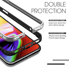 iPhone Xs Max (6,5″) Impact Бампер — Серебряный цена и информация | Чехлы для телефонов | kaup24.ee