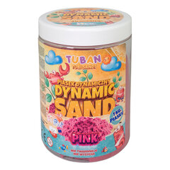 Динамический песок Tuban TU3553, розовый (1 кг) цена и информация | Принадлежности для рисования, лепки | kaup24.ee