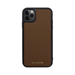 Кожаный чехол Zillionaire Calf для iPhone 11 Pro Max (6,5″) — Коричневый цена и информация | Чехлы для телефонов | kaup24.ee