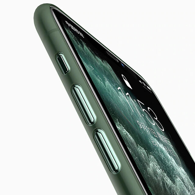 iPhone 11 Pro Max (6,5″) SLIM ümbris – Must цена и информация | Telefoni kaaned, ümbrised | kaup24.ee