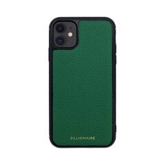 Кожаный чехол Zillionaire Calf для iPhone 11 (6,1″) — Зелёный цена и информация | Чехлы для телефонов | kaup24.ee