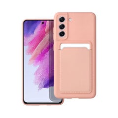 Чехол Forcell Card для Samsung Galaxy S21 FE (6,4″) — Розовый цена и информация | Чехлы для телефонов | kaup24.ee