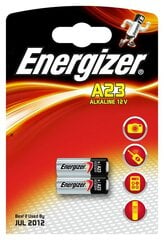 Energizer E23A, 12 В, 2 шт. цена и информация | Аккумуляторы | kaup24.ee