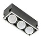Süvistatav valgusti Italux Vertico Triple GL7108-3/3X18W3000KWH+BL цена и информация | Süvistatavad ja LED valgustid | kaup24.ee