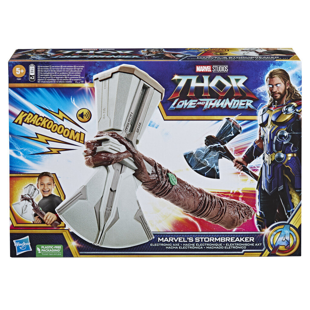 Elektrooniline haamer Avengers Thor Stormbreaker hind ja info | Poiste mänguasjad | kaup24.ee