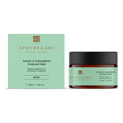 Taastav näomask Dr. Botanicals DB Tumeric & Seabuckthorn Treatment Mask 50ml hind ja info | Näomaskid, silmamaskid | kaup24.ee