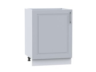 Напольный кухонный шкаф NATALIA D60 P/L, белый цвет цена и информация | Кухонные шкафчики | kaup24.ee