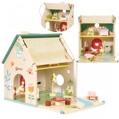 Деревянный кукольный домик Classic World, 10 шт. цена и информация | Игрушки для девочек | kaup24.ee