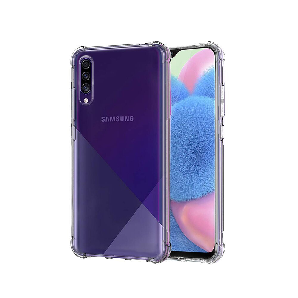 Samsung Galaxy A30S/A50 (6,4″) läbipaistev ümbris hind ja info | Telefoni kaaned, ümbrised | kaup24.ee