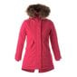 Huppa tüdrukute parka naturaalse karvaga Vivian1 200g 12490120*00063, fuksia цена и информация | Tüdrukute joped ja mantlid | kaup24.ee