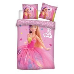 Комплект постельного белья для детей Barbie, 100x135 см, 2 части цена и информация | Детское постельное бельё | kaup24.ee