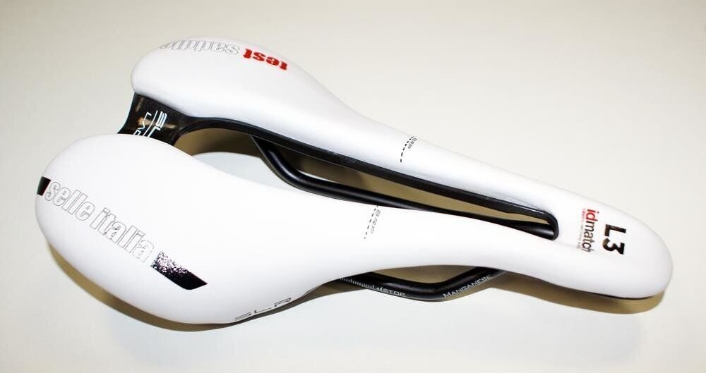 Jalgrattaiste Selle Italia SLR Lady Boost TM Superflow S, valge hind ja info | Jalgratta sadulad ja sadulakatted | kaup24.ee
