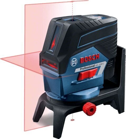 Ristjoon laser Bosch Professional GCL 2-50 C 0601066G08 цена и информация | Käsitööriistad | kaup24.ee
