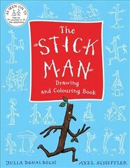 Stick Man Drawing and Colouring Book hind ja info | Väikelaste raamatud | kaup24.ee