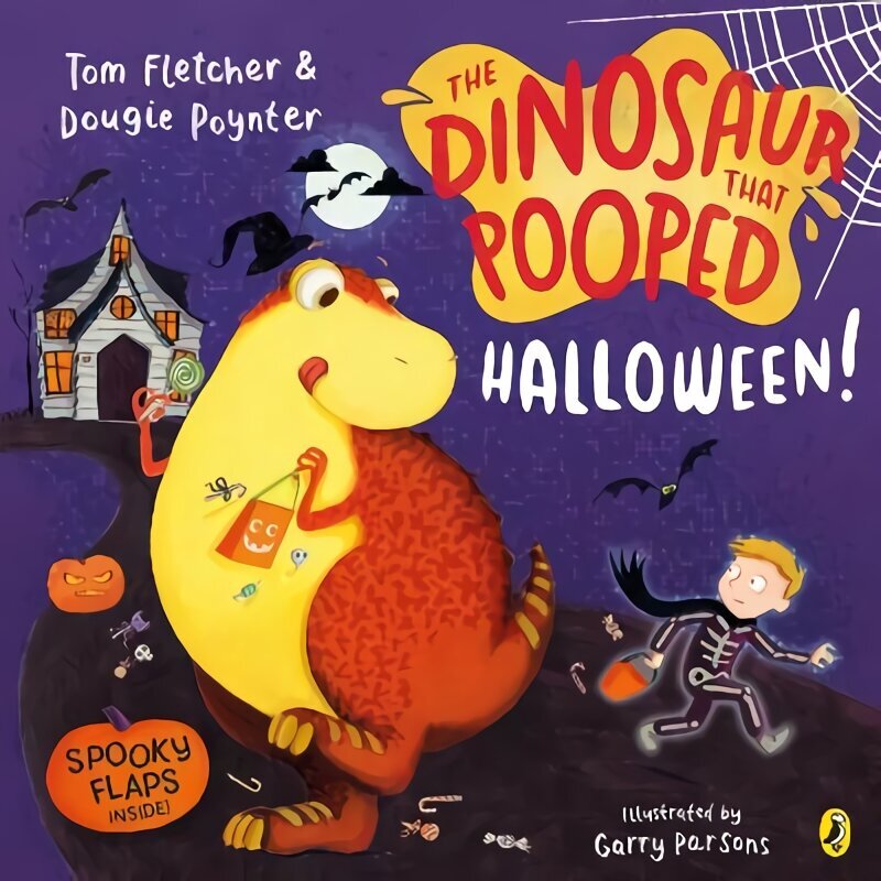 Dinosaur that Pooped Halloween!: A spooky lift-the-flap adventure цена и информация | Väikelaste raamatud | kaup24.ee