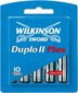 Raseerimispead Wilkinson Duplo II Plus, 10 tk. hind ja info | Raseerimisvahendid | kaup24.ee