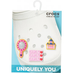 Набор значков для детских сабо Crocs™ Crocs PRINCESS IN THE CASTLE 3-PACK G0795700-MU, 3 шт. цена и информация | Детские резиновые сабо | kaup24.ee