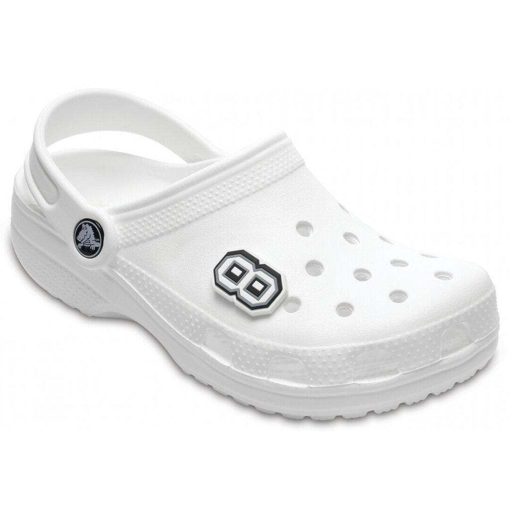 Crocs™ Crocs Jibbitz B&W Number 8 цена и информация | Laste kummijalatsid | kaup24.ee