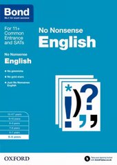 Bond: English: No Nonsense: 5-6 years, 5-6 years цена и информация | Книги для подростков и молодежи | kaup24.ee