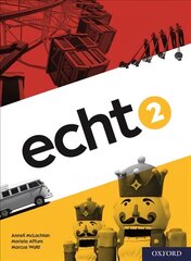 Echt 2 Student Book цена и информация | Книги для подростков и молодежи | kaup24.ee