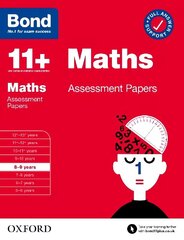 Bond 11plus: Bond 11plus Maths Assessment Papers 8-9 years 1 hind ja info | Noortekirjandus | kaup24.ee