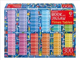 Usborne Book and Jigsaw Times Tables hind ja info | Noortekirjandus | kaup24.ee