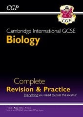 New Cambridge International GCSE Biology Complete Revision & Practice - for   exams in 2023 & beyond цена и информация | Книги для подростков и молодежи | kaup24.ee