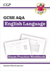 New GCSE English Language AQA Exam Practice Workbook - includes Answers and   Videos цена и информация | Книги для подростков и молодежи | kaup24.ee