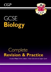 GCSE Biology Complete Revision & Practice includes Online Ed, Videos & Quizzes hind ja info | Noortekirjandus | kaup24.ee