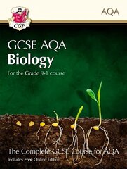 Grade 9-1 GCSE Biology for AQA: Student Book with Online Edition цена и информация | Книги для подростков и молодежи | kaup24.ee