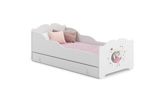 Lastevoodi Ximena Sleeping Princess 160x80cm + madrats + sahtel цена и информация | Детские кровати | kaup24.ee