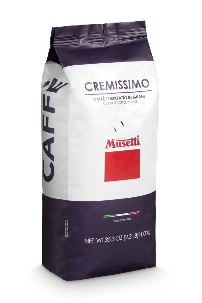 Kohvioad Musetti Cremissimo, 1kg цена и информация | Kohv, kakao | kaup24.ee