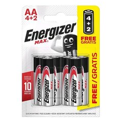Max Power Energizer LR06 AA цена и информация | Батарейки | kaup24.ee