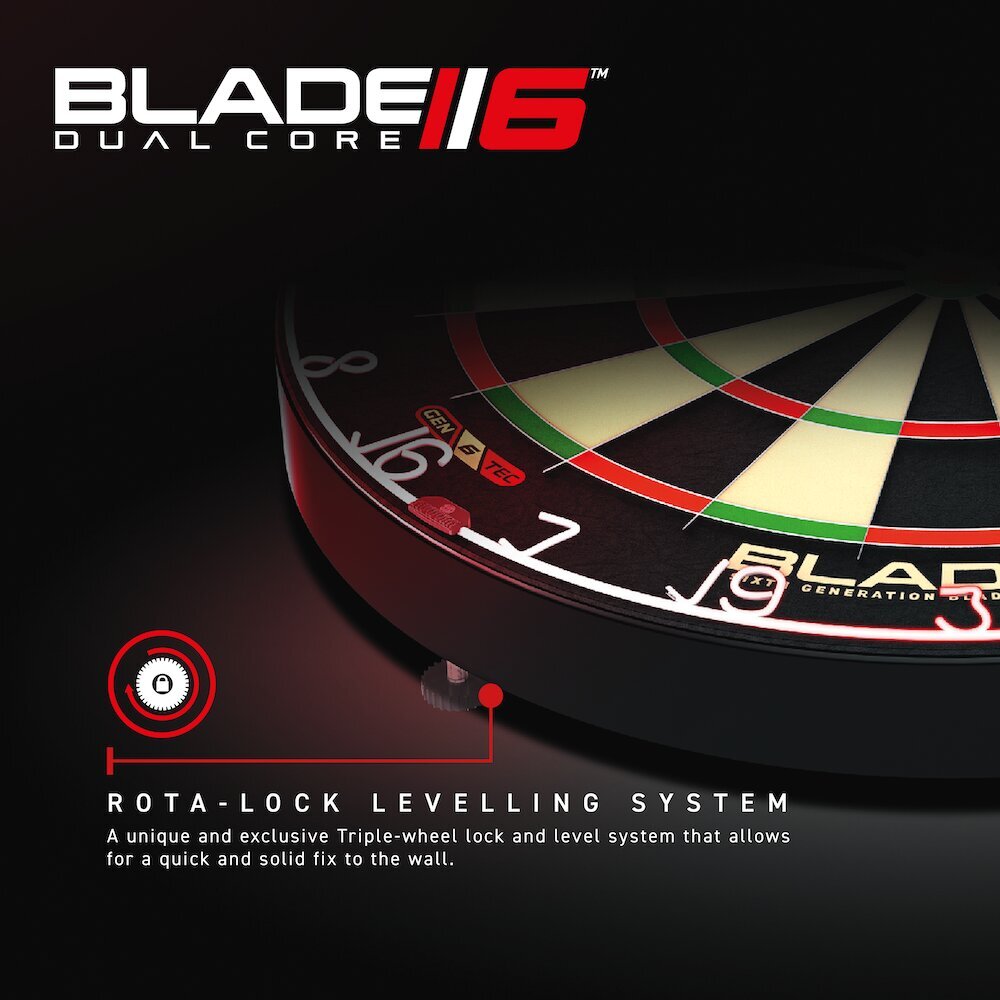 Noolemängu märklaud Winmau Blade 6 Dual Core hind ja info | Noolemängud | kaup24.ee