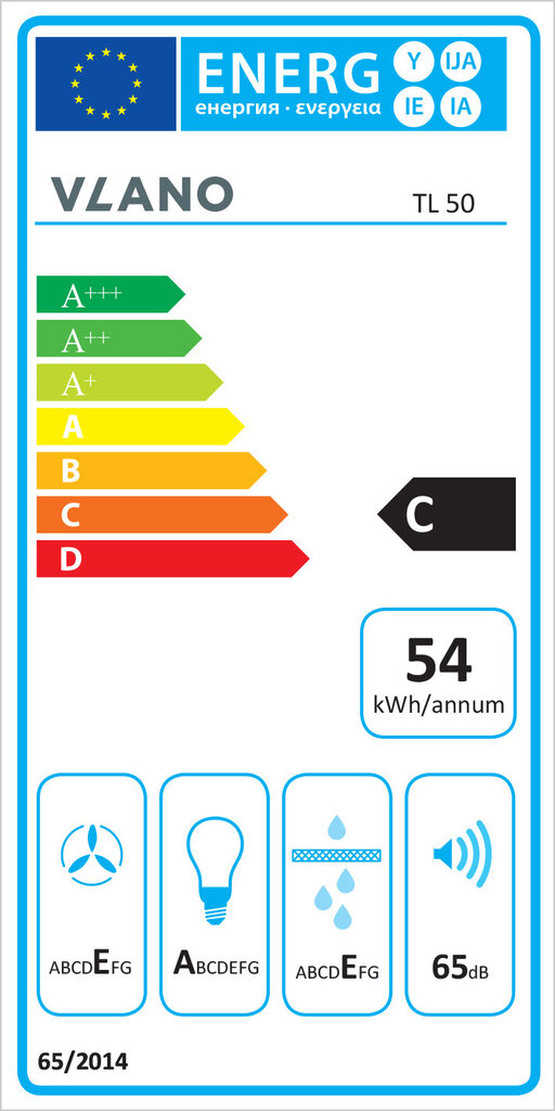 Vlano TL 50 IX цена и информация | Õhupuhastid | kaup24.ee