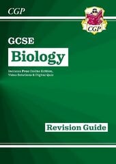 GCSE Biology Revision Guide includes Online Edition, Videos & Quizzes цена и информация | Книги для подростков и молодежи | kaup24.ee