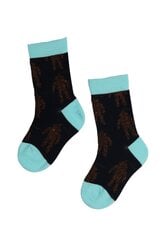 Детские хлопковые носки темно-синего цвета с изображением блестящих аквалангистов TUUTU цена и информация | Носки, колготки для девочек | kaup24.ee