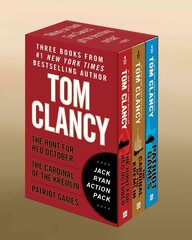 Tom Clancy's Jack Ryan Boxed Set (Books 1-3): The Hunt for Red October/The Cardinal of the Kremlin/Patriot Games hind ja info | Fantaasia, müstika | kaup24.ee