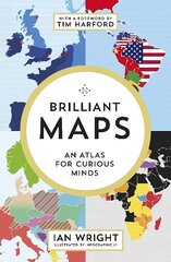 Brilliant Maps: An Atlas for Curious Minds цена и информация | Энциклопедии, справочники | kaup24.ee