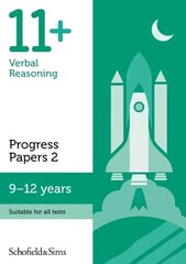 11plus Verbal Reasoning Progress Papers Book 2: KS2, Ages 9-12 2nd edition цена и информация | Книги для подростков и молодежи | kaup24.ee