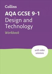 AQA GCSE 9-1 Design & Technology Workbook: Ideal for Home Learning, 2023 and 2024 Exams 2nd Revised edition цена и информация | Книги для подростков и молодежи | kaup24.ee