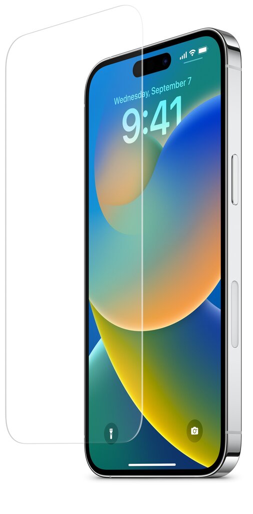 Fusion karastatud klaasist ekraanikaitse Apple iPhone 14 Pro hind ja info | Ekraani kaitsekiled | kaup24.ee
