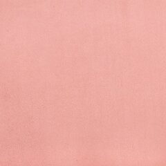 vidaXL kontinentaalvoodi, roosa, 180x200 cm, samet цена и информация | Кровати | kaup24.ee