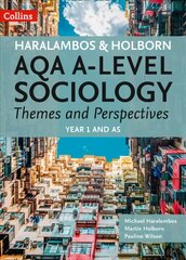 AQA A Level Sociology Themes and Perspectives: Year 1 and as hind ja info | Ühiskonnateemalised raamatud | kaup24.ee