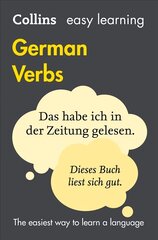 Easy Learning German Verbs: Trusted Support for Learning 4th Revised edition, Easy Learning German Verbs hind ja info | Võõrkeele õppematerjalid | kaup24.ee