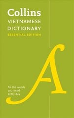 Vietnamese Essential Dictionary: All the Words You Need, Every Day hind ja info | Võõrkeele õppematerjalid | kaup24.ee