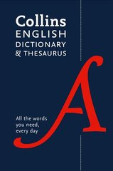 Paperback English Dictionary and Thesaurus Essential: All the Words You Need, Every Day 6th Revised edition цена и информация | Пособия по изучению иностранных языков | kaup24.ee