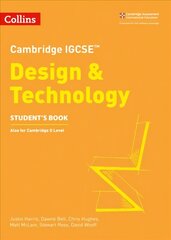 Cambridge IGCSE (TM) Design & Technology Student's Book 2nd Revised edition hind ja info | Noortekirjandus | kaup24.ee