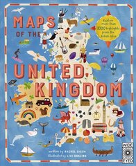 Maps of the United Kingdom hind ja info | Noortekirjandus | kaup24.ee