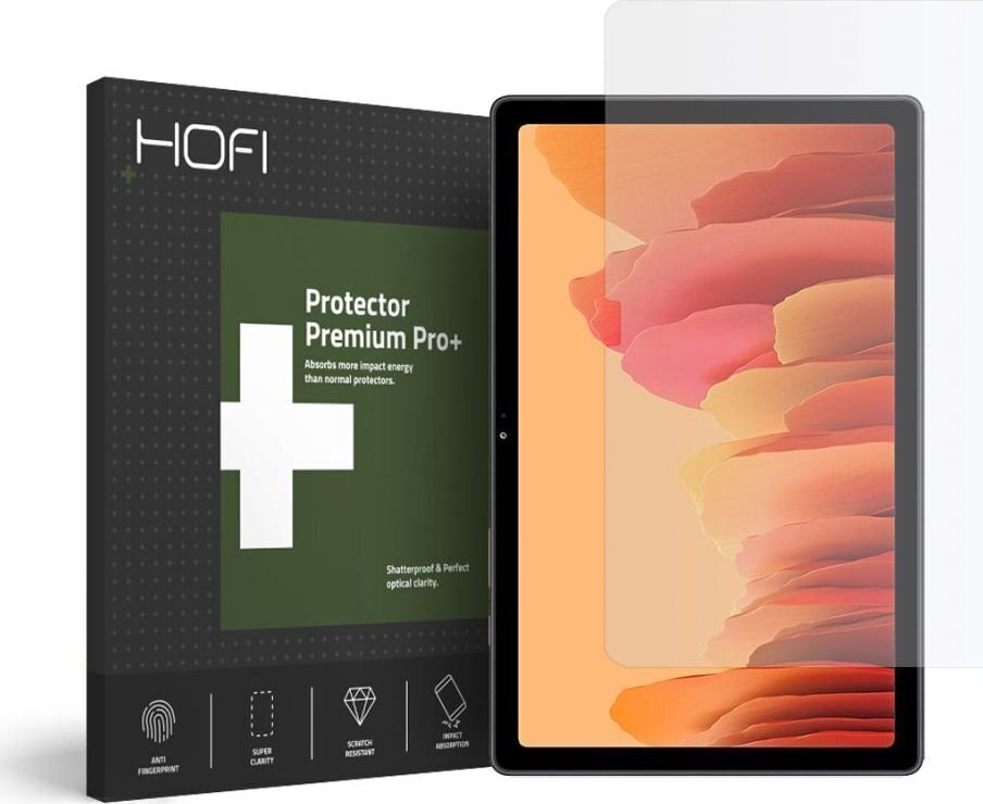Hofi karastatud klaasist 9H PRO+ Extra Shock ekraanikaitse tahvelarvutile Samsung Galaxy Tab A7 10.4 2020 T500 / T505 hind ja info | Tahvelarvuti lisatarvikud | kaup24.ee